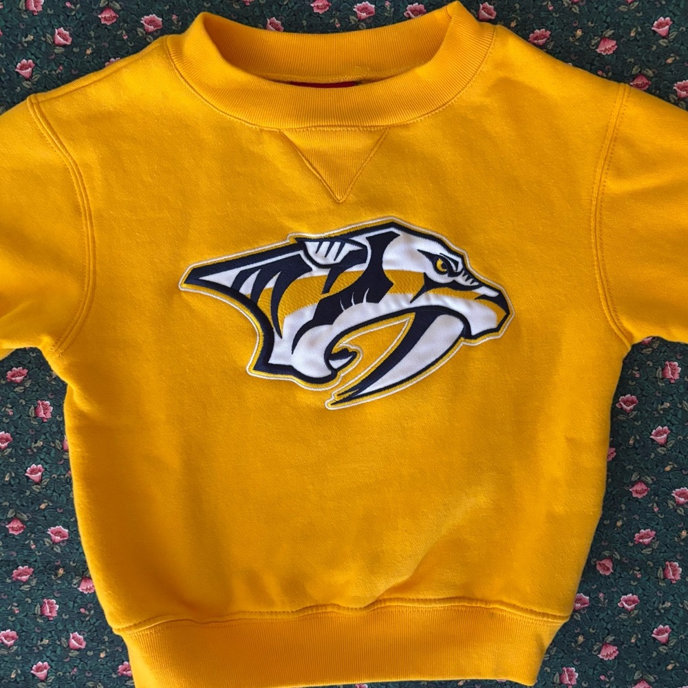 NHL Predators Sweatshirt kids 4